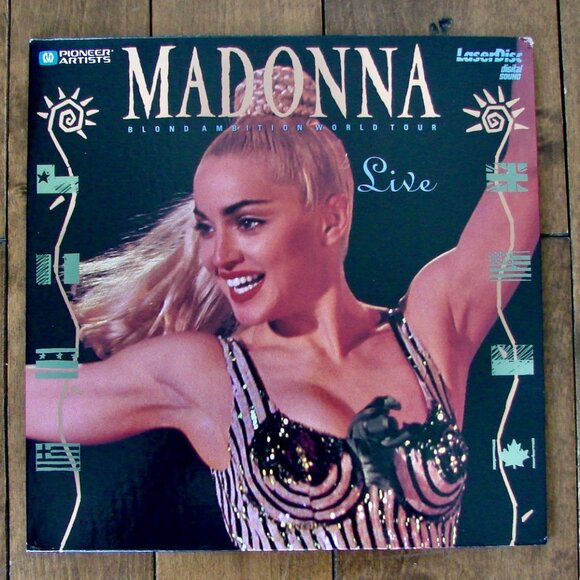 Madonna Blond Ambition World Tour Live Laserdisc 1990 Excellent!!! - Picture 1 of 12